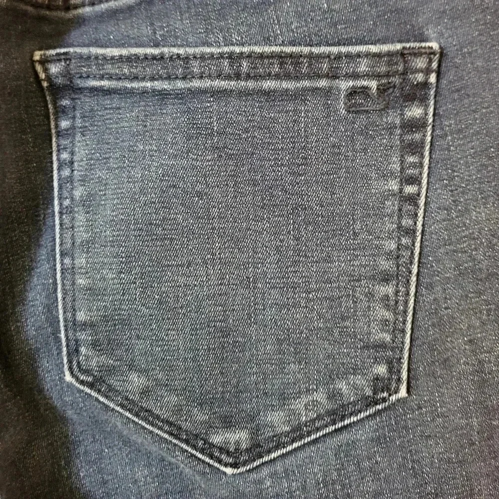 Vineyard Vine Dark Blue Denim Skinny Ankle Jeans(8)